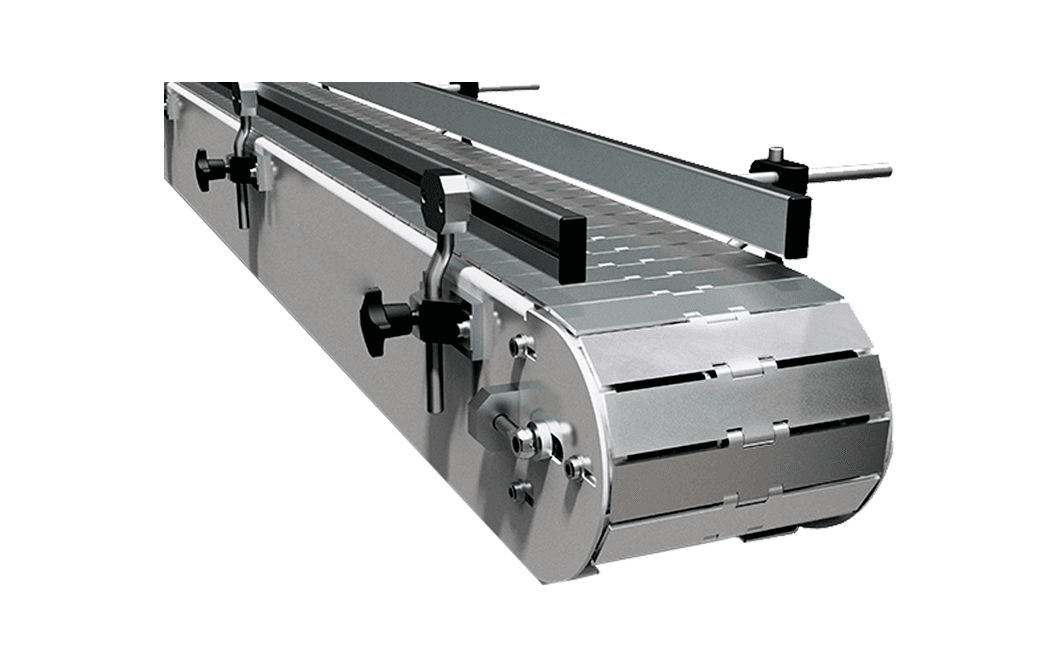 Slat chain conveyor by Probe, UAE