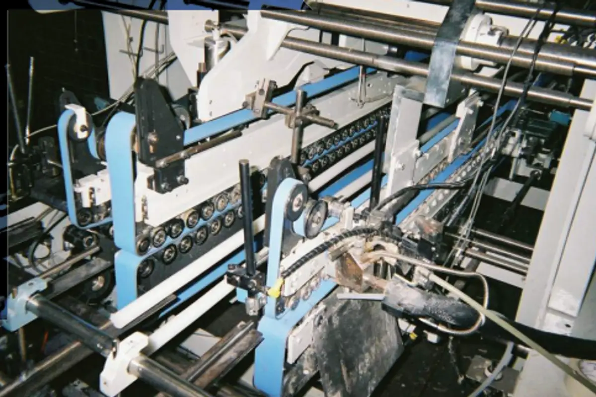 Folder gluer packaging line